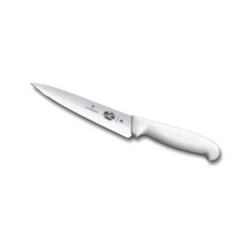 Нож разделочный VICTORINOX Fibrox 5.2007.15 белый 15 см в Самура