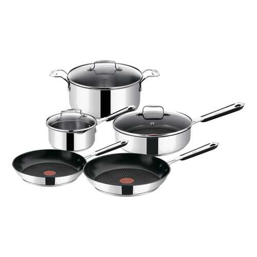 Набор посуды Tefal Jamie Olivier E763S544 Серебряный в Самура