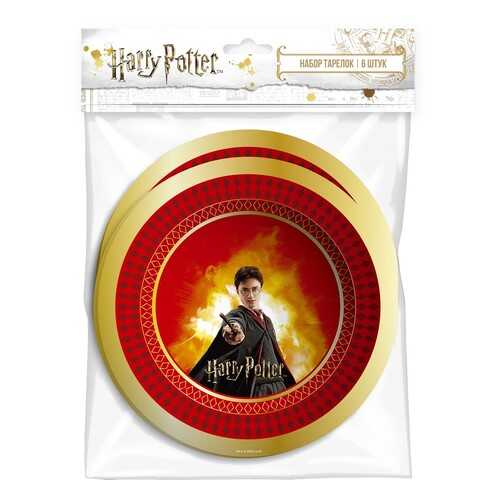 Набор бумажных тарелок ND Play Harry Potter 180 мм 6 штук в Самура