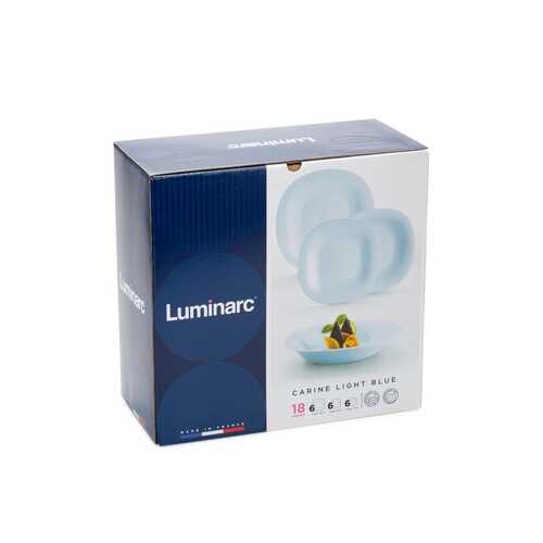 Столовый набор 18 предметов CARINE LIGHT BLUE в Самура