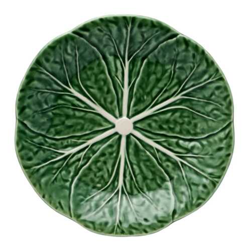 Тарелка десертная Bordallo Pinheiro Cabbage Natural 19x19x2,5 см в Самура