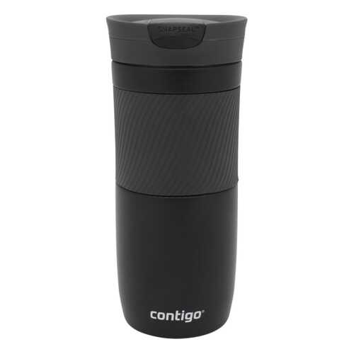 Tepмокружка Contigo Byron Matte Black чёрный матовый, 470 мл в Самура